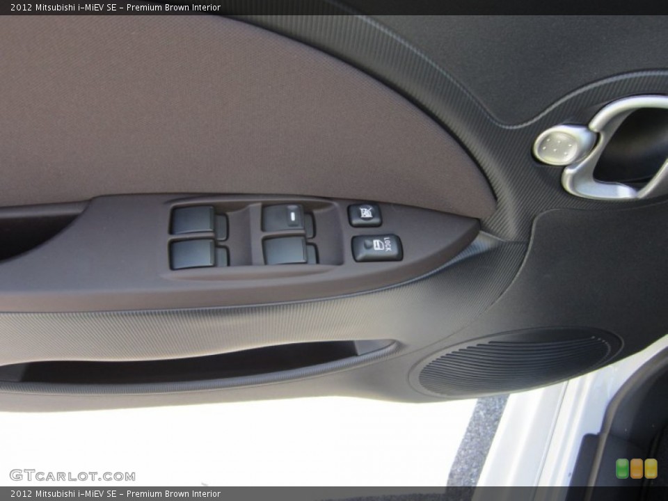 Premium Brown Interior Controls for the 2012 Mitsubishi i-MiEV SE #63002819