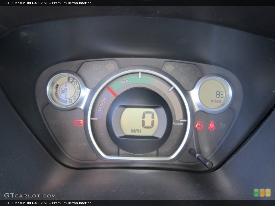 Premium Brown Interior Gauges for the 2012 Mitsubishi i-MiEV SE #63002837