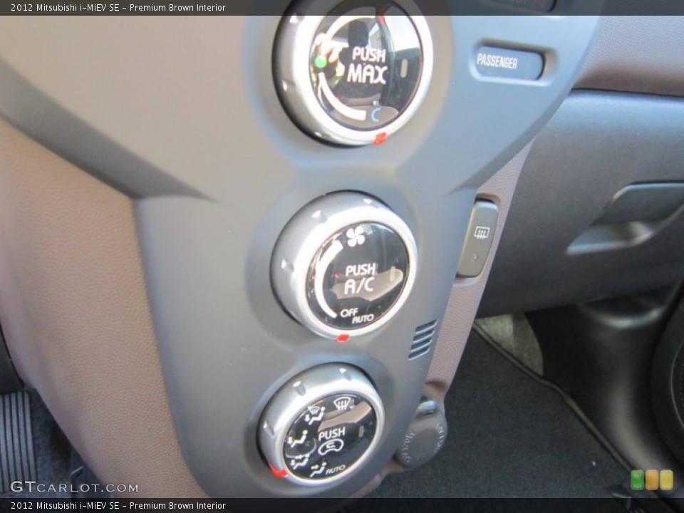 Premium Brown Interior Controls for the 2012 Mitsubishi i-MiEV SE #63002846