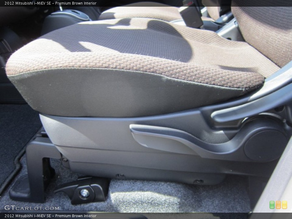 Premium Brown Interior Front Seat for the 2012 Mitsubishi i-MiEV SE #63002882