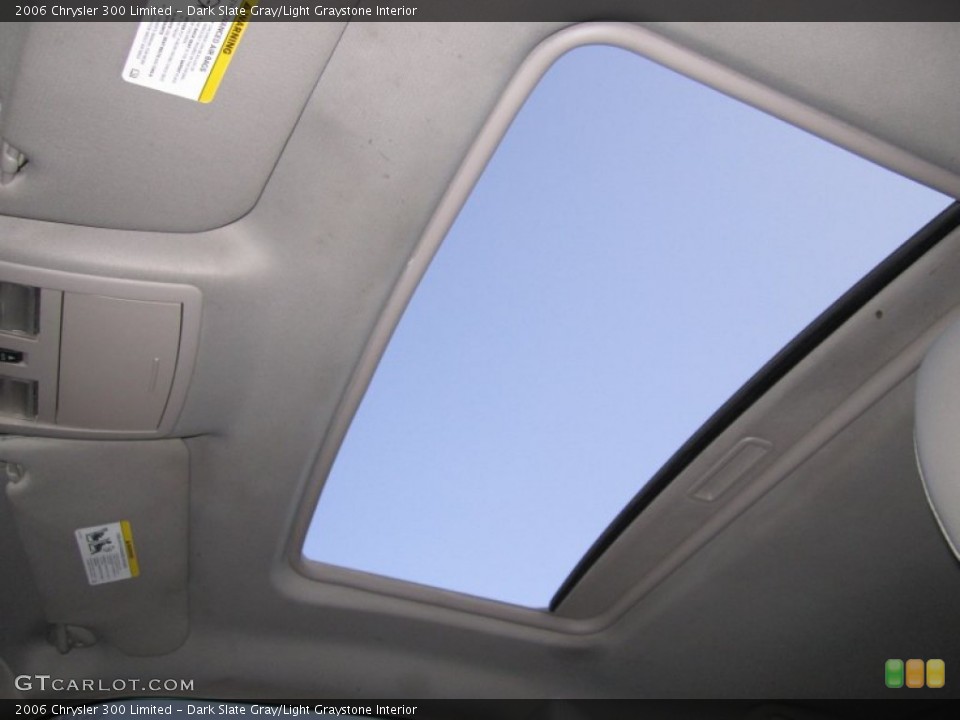 Dark Slate Gray/Light Graystone Interior Sunroof for the 2006 Chrysler 300 Limited #63003255