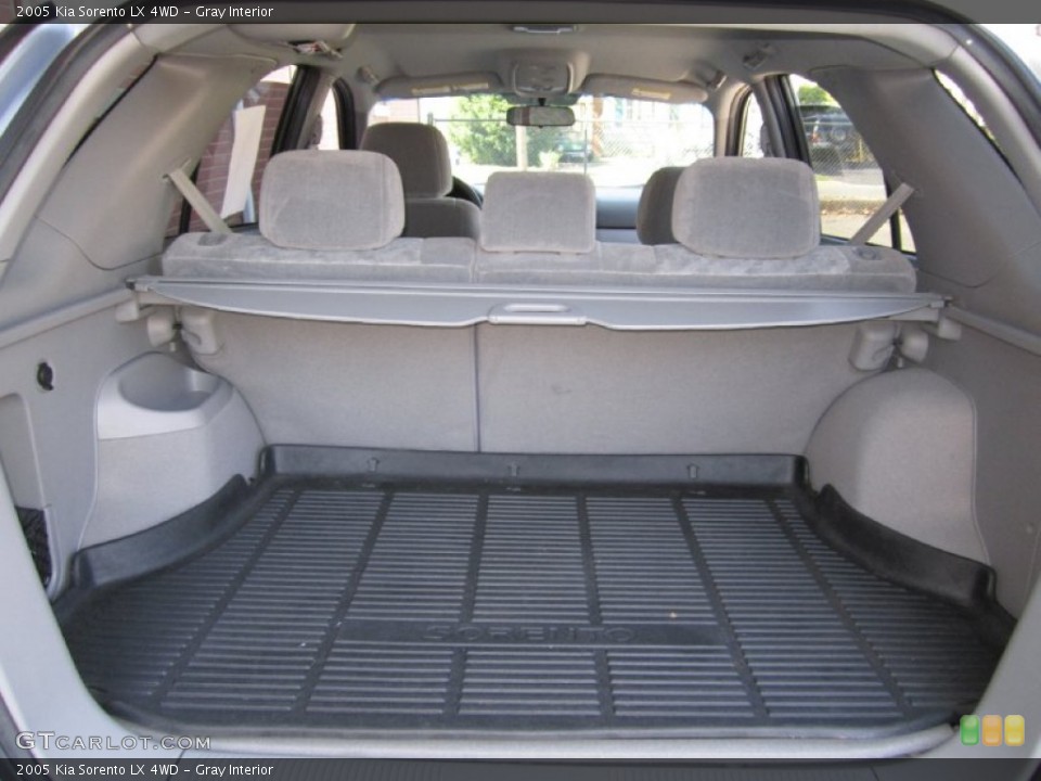 Gray Interior Trunk for the 2005 Kia Sorento LX 4WD #63003598