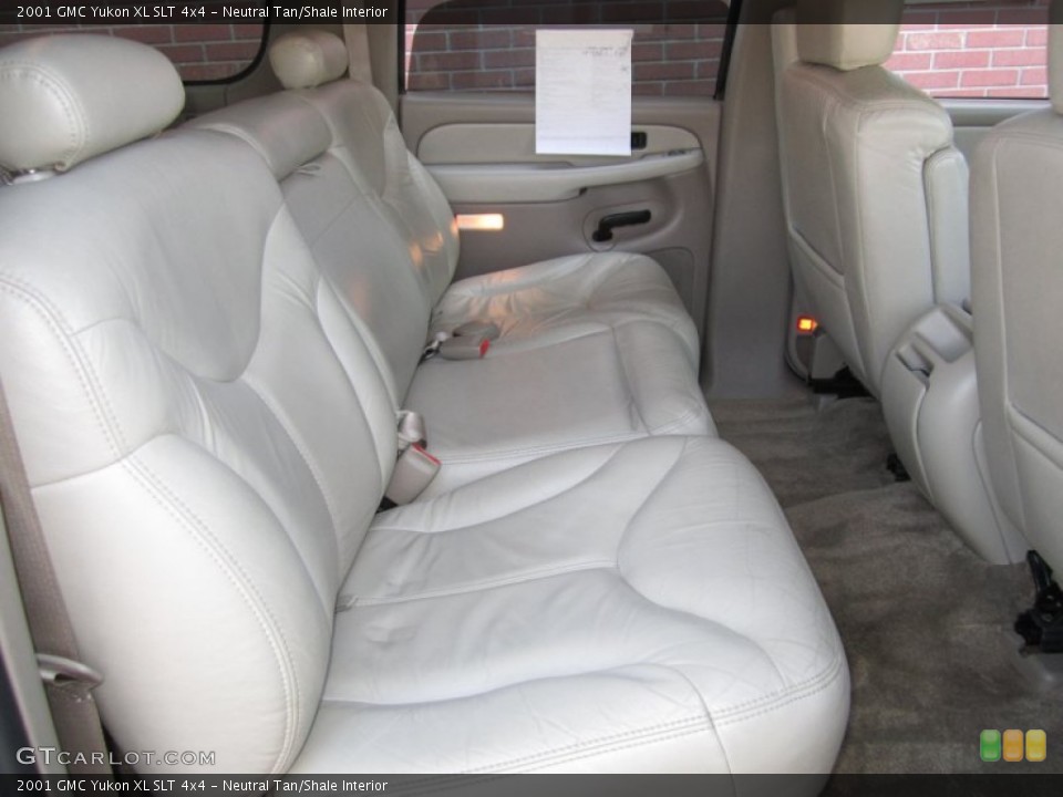 Neutral Tan/Shale Interior Rear Seat for the 2001 GMC Yukon XL SLT 4x4 #63004088