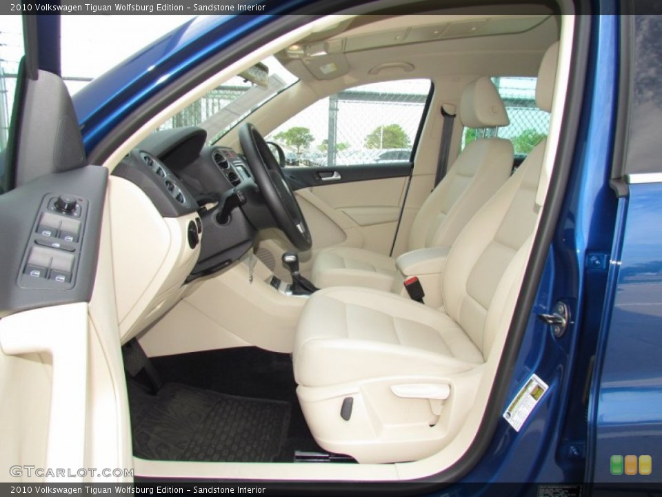 Sandstone Interior Photo for the 2010 Volkswagen Tiguan Wolfsburg Edition #63009923