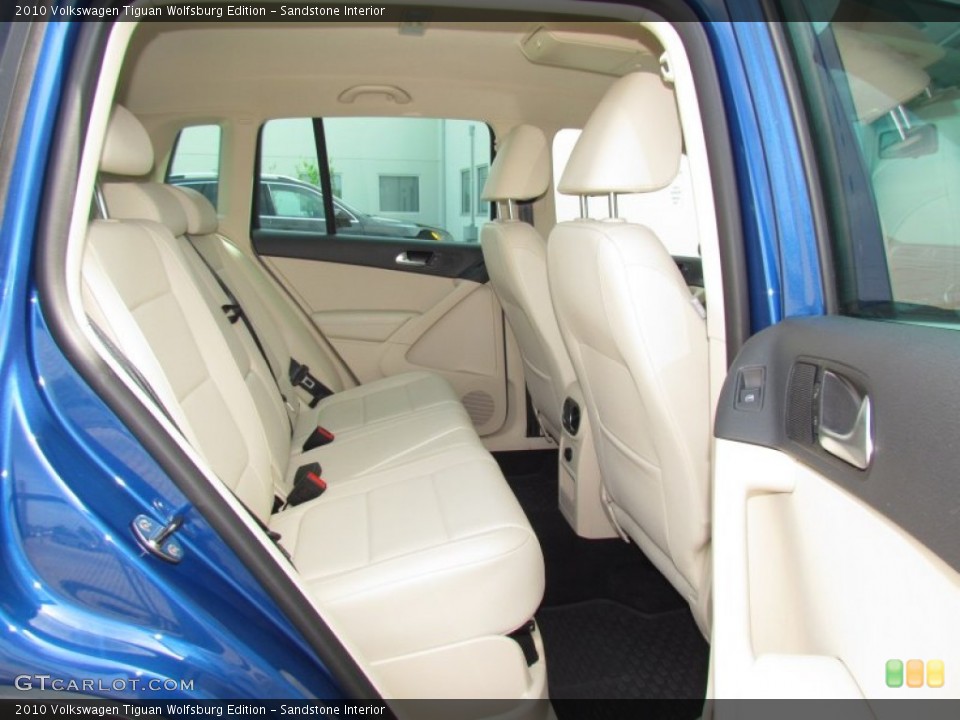 Sandstone Interior Photo for the 2010 Volkswagen Tiguan Wolfsburg Edition #63009941