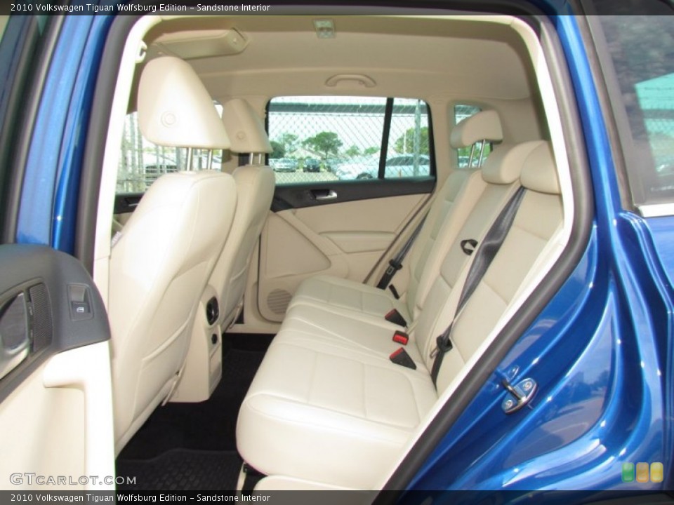 Sandstone Interior Photo for the 2010 Volkswagen Tiguan Wolfsburg Edition #63009953