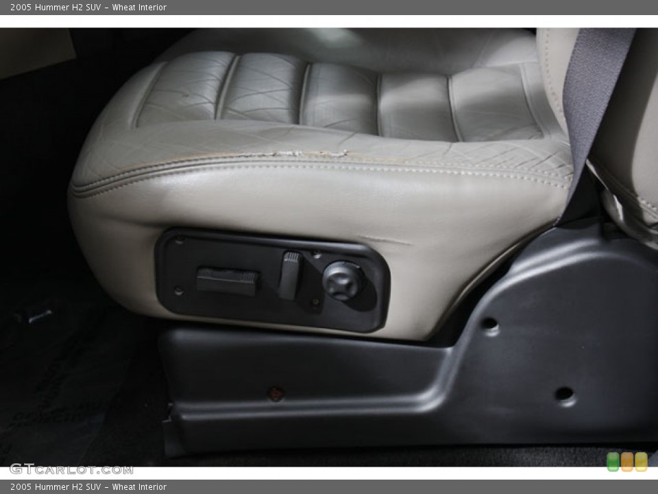Wheat Interior Front Seat for the 2005 Hummer H2 SUV #63010019