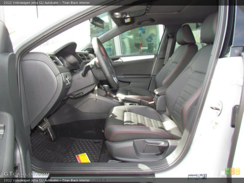 Titan Black Interior Photo for the 2012 Volkswagen Jetta GLI Autobahn #63010508
