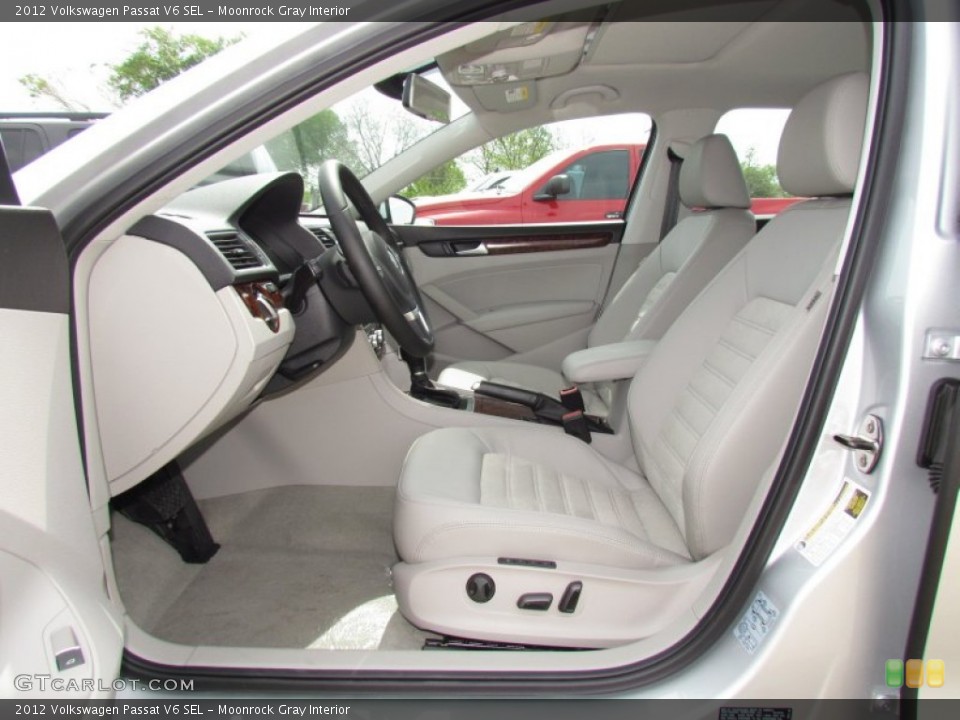 Moonrock Gray Interior Photo for the 2012 Volkswagen Passat V6 SEL #63010730