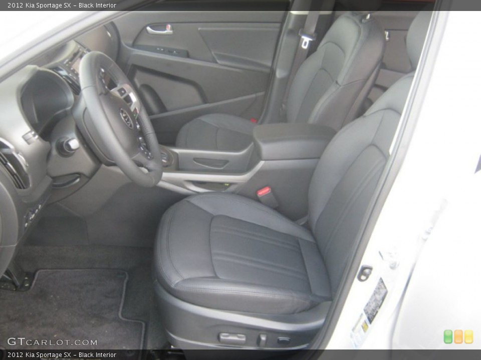 Black Interior Photo for the 2012 Kia Sportage SX #63011759