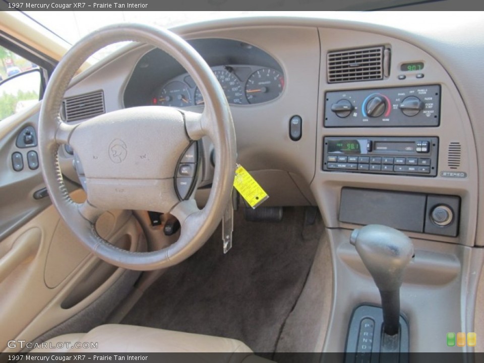 Prairie Tan Interior Dashboard for the 1997 Mercury Cougar XR7 #63016958