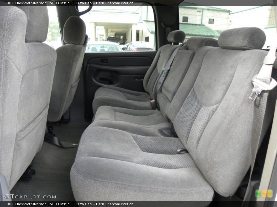 Dark Charcoal Interior Photo for the 2007 Chevrolet Silverado 1500 Classic LT Crew Cab #63019508