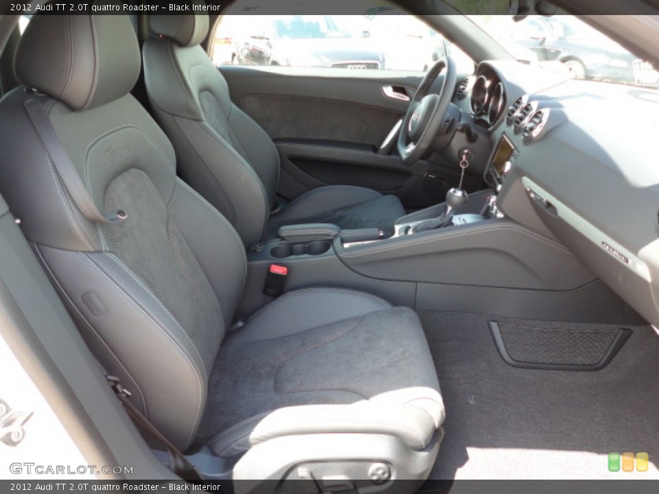 Black Interior Front Seat for the 2012 Audi TT 2.0T quattro Roadster #63021959