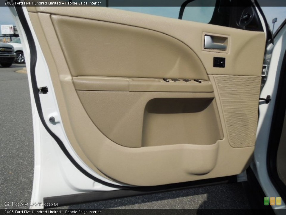 Pebble Beige Interior Door Panel for the 2005 Ford Five Hundred Limited #63024038