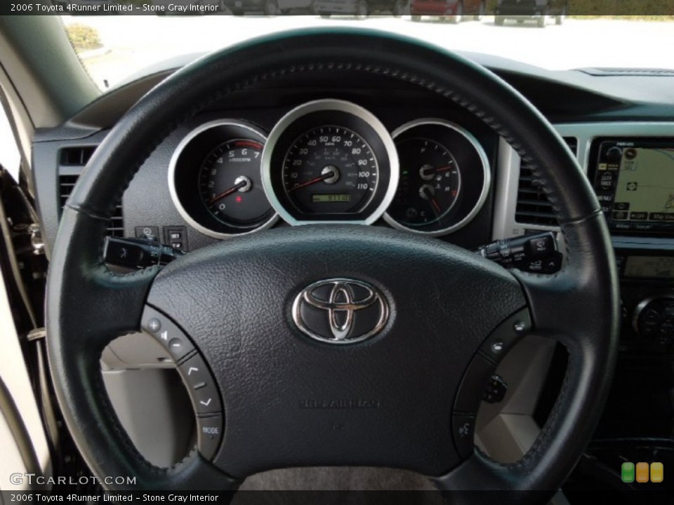 Stone Gray Interior Steering Wheel for the 2006 Toyota 4Runner Limited #63024224