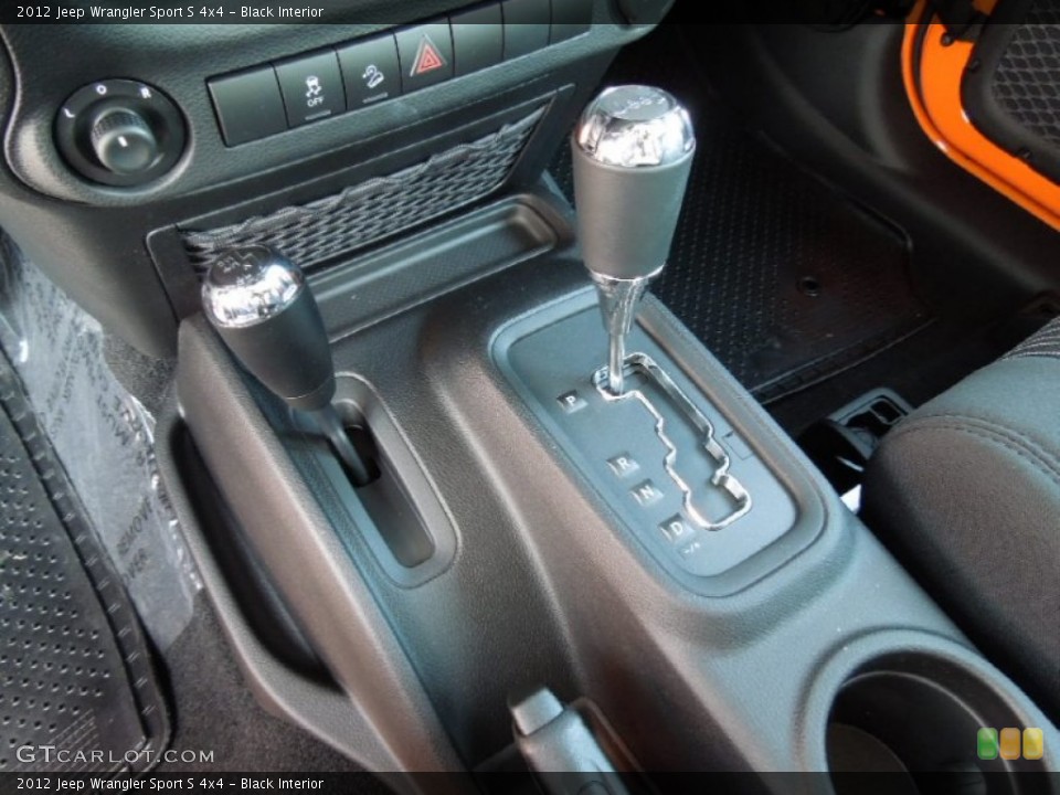 Black Interior Transmission for the 2012 Jeep Wrangler Sport S 4x4 #63024551