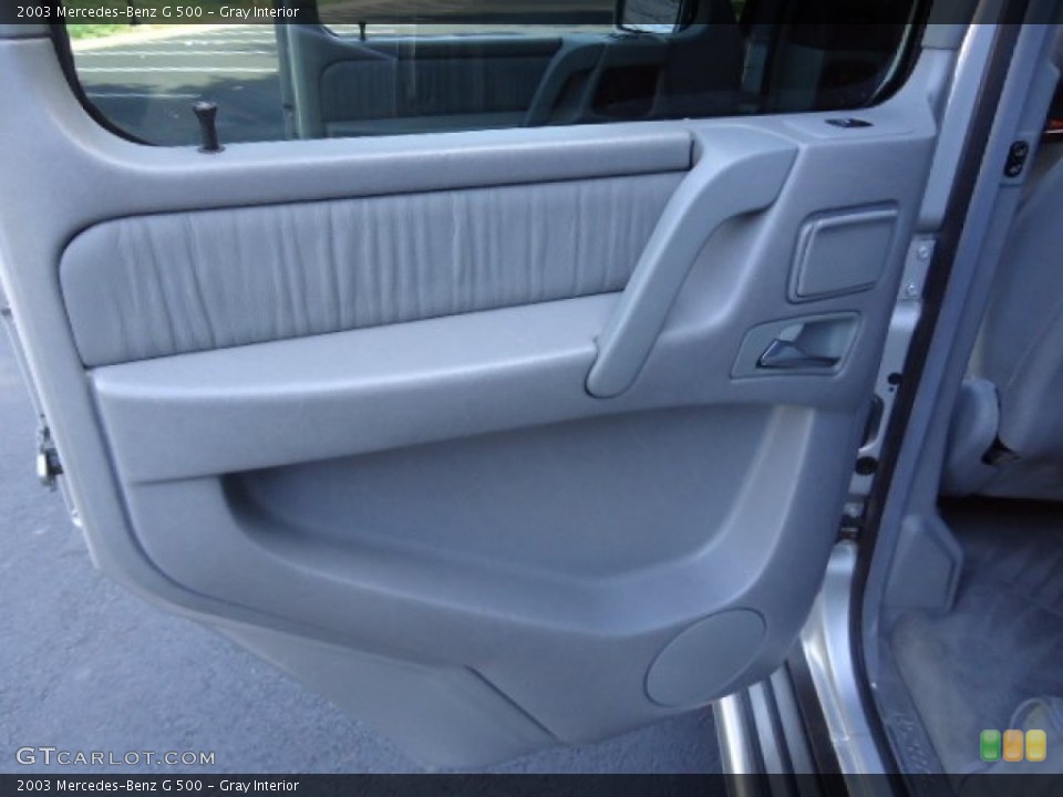 Gray Interior Door Panel for the 2003 Mercedes-Benz G 500 #63027831