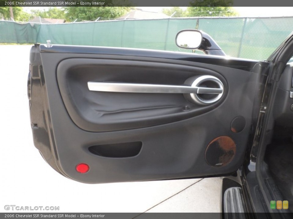 Ebony Interior Door Panel for the 2006 Chevrolet SSR  #63028380