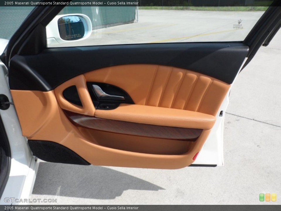 Cuoio Sella Interior Door Panel for the 2005 Maserati Quattroporte  #63028857