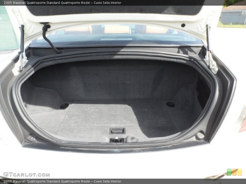 Cuoio Sella Interior Trunk for the 2005 Maserati Quattroporte  #63028890