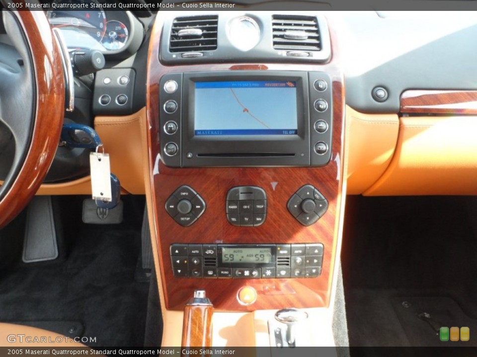 Cuoio Sella Interior Controls for the 2005 Maserati Quattroporte  #63028959