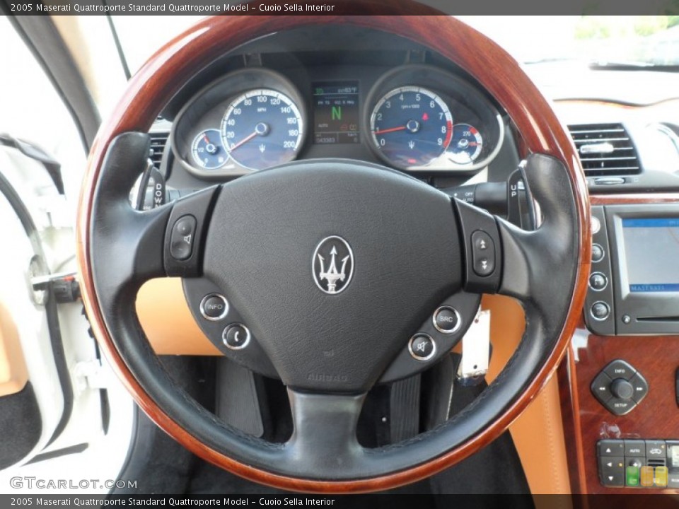 Cuoio Sella Interior Steering Wheel for the 2005 Maserati Quattroporte  #63028995