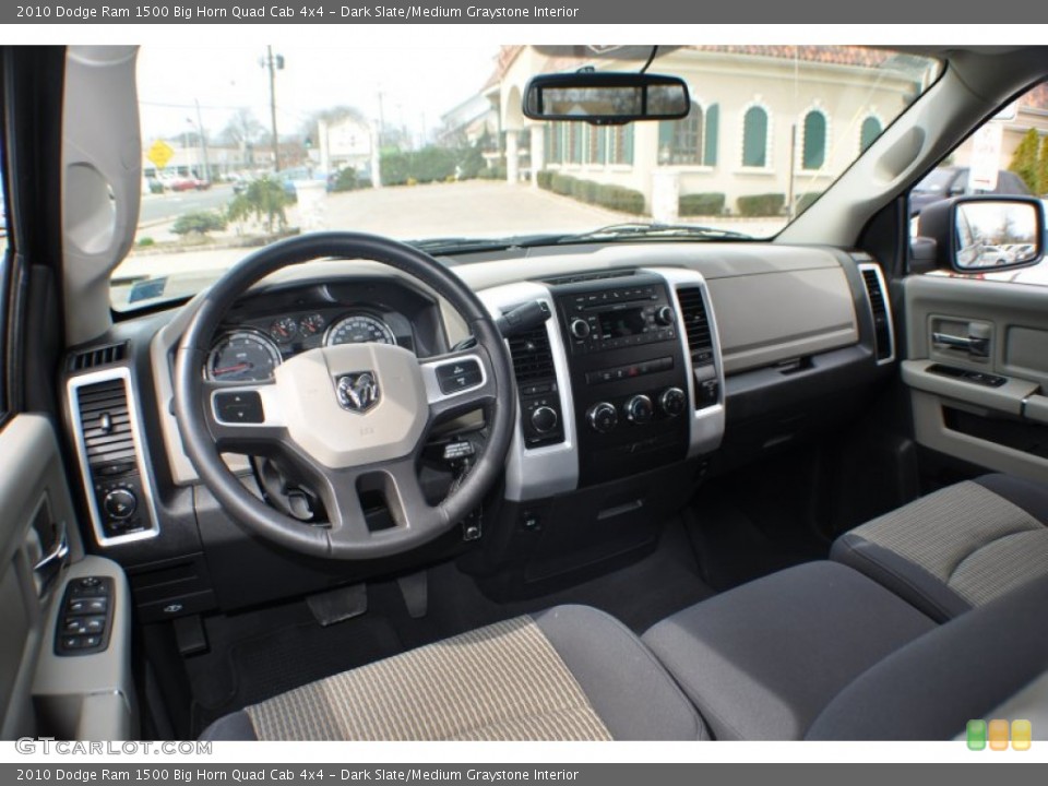 Dark Slate/Medium Graystone Interior Dashboard for the 2010 Dodge Ram 1500 Big Horn Quad Cab 4x4 #63034200