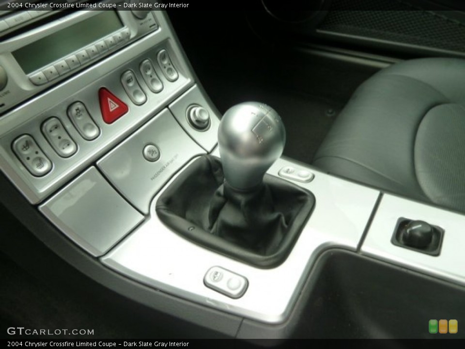 Dark Slate Gray Interior Transmission for the 2004 Chrysler Crossfire Limited Coupe #63040051