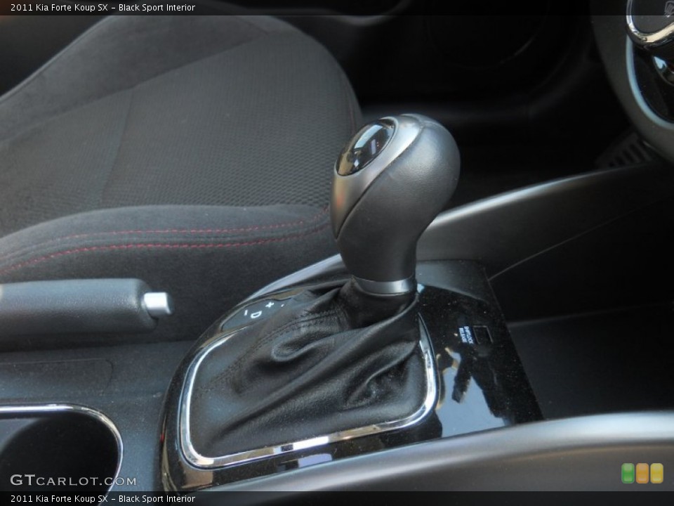 Black Sport Interior Transmission for the 2011 Kia Forte Koup SX #63040867