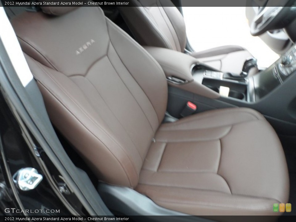 Chestnut Brown Interior Photo for the 2012 Hyundai Azera  #63042436