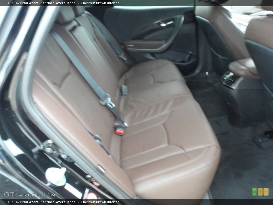 Chestnut Brown Interior Photo for the 2012 Hyundai Azera  #63042454