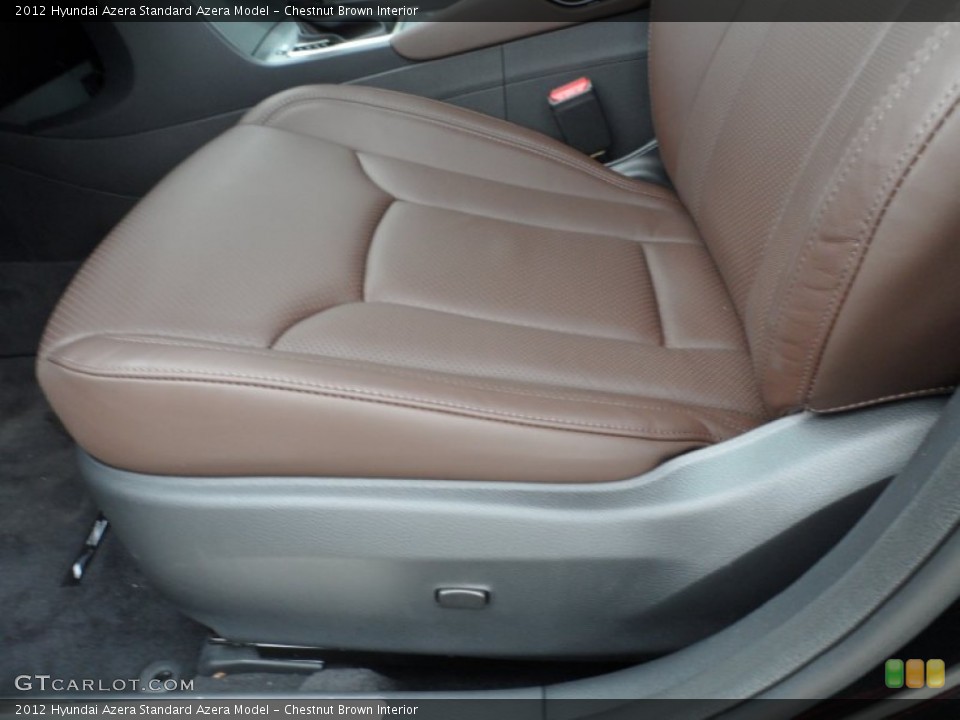 Chestnut Brown Interior Front Seat for the 2012 Hyundai Azera  #63042499