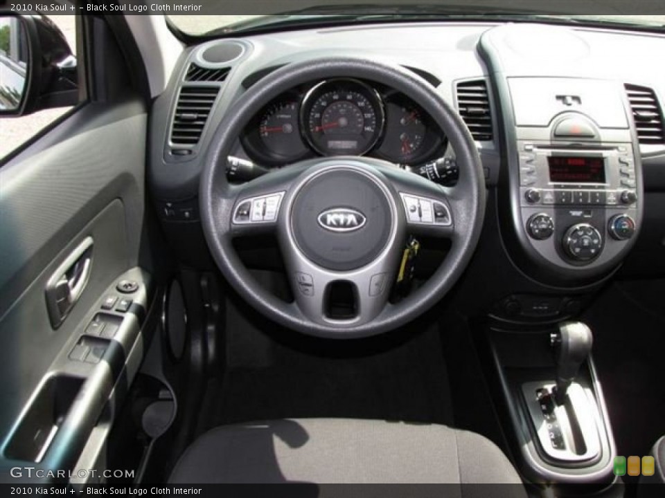 Black Soul Logo Cloth Interior Dashboard for the 2010 Kia Soul + #63043795