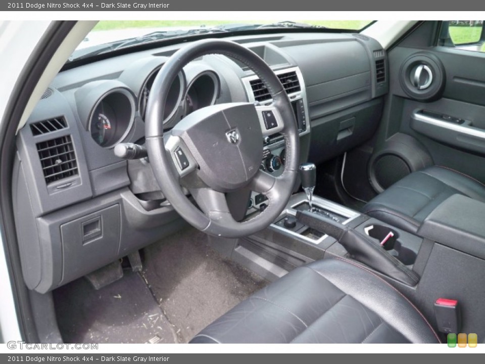 Dark Slate Gray Interior Photo for the 2011 Dodge Nitro Shock 4x4 #63045997