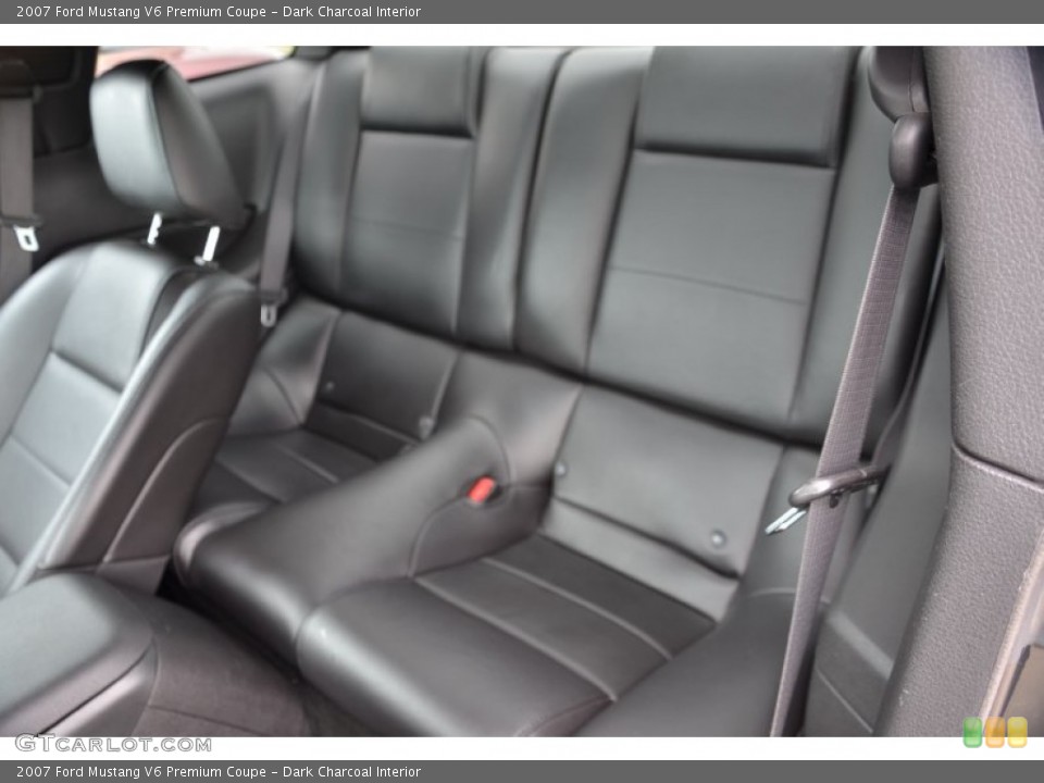 Dark Charcoal Interior Rear Seat for the 2007 Ford Mustang V6 Premium Coupe #63047383