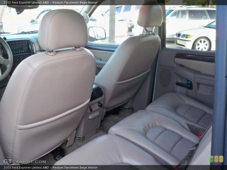 Medium Parchment Beige Interior Photo for the 2003 Ford Explorer Limited AWD #63048934