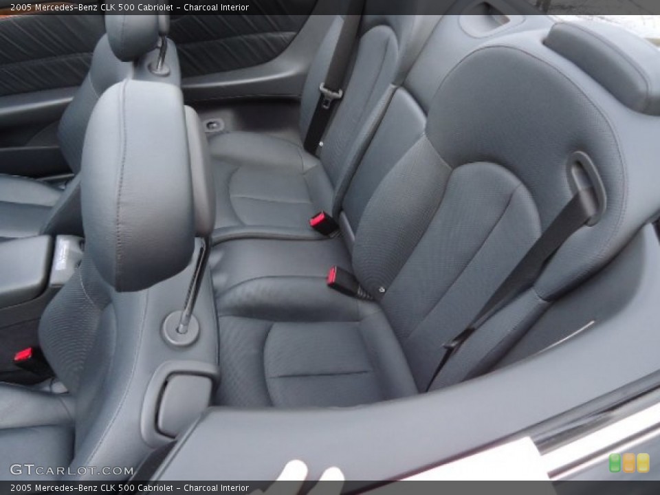 Charcoal Interior Photo for the 2005 Mercedes-Benz CLK 500 Cabriolet #63049718