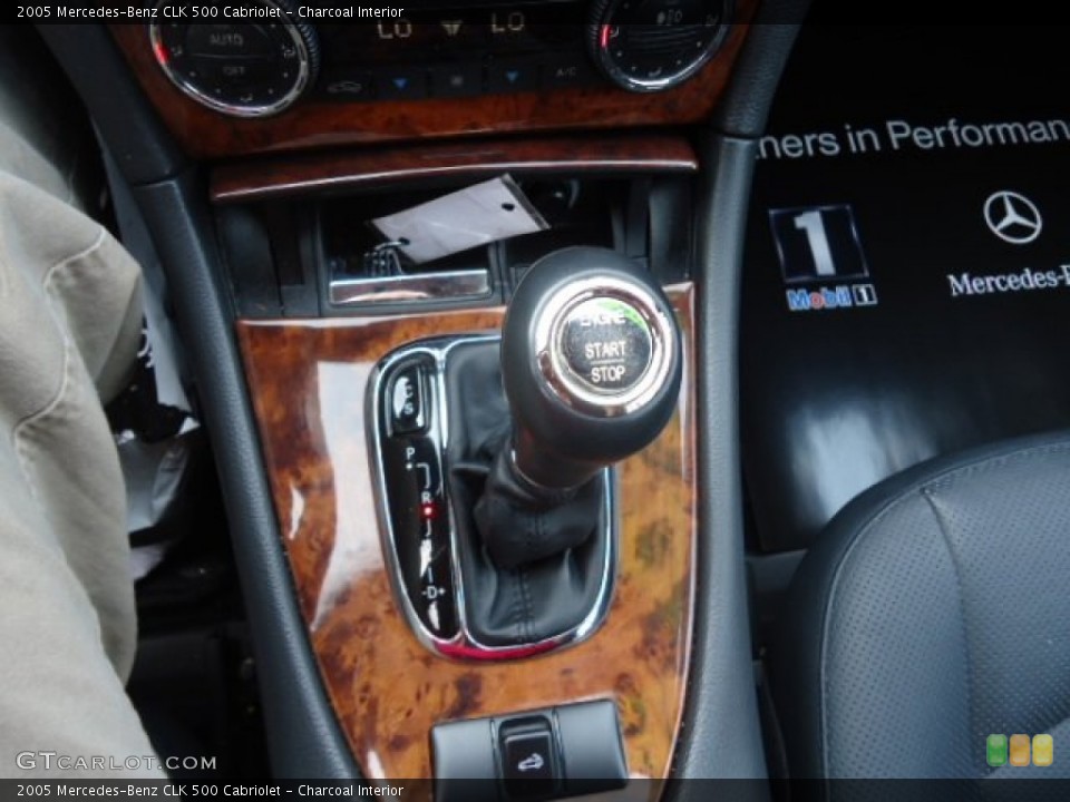 Charcoal Interior Transmission for the 2005 Mercedes-Benz CLK 500 Cabriolet #63049825