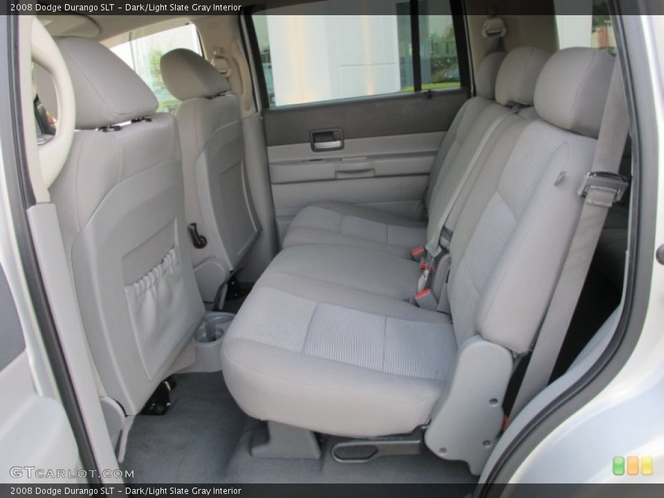 Dark/Light Slate Gray Interior Rear Seat for the 2008 Dodge Durango SLT #63050455