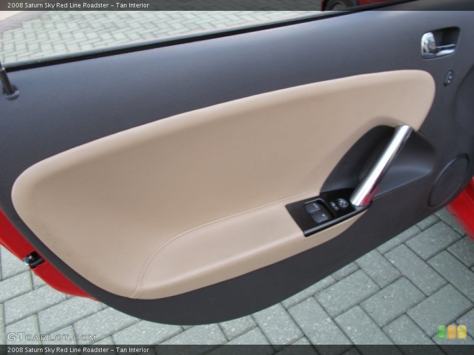 Tan Interior Door Panel for the 2008 Saturn Sky Red Line Roadster #63050845