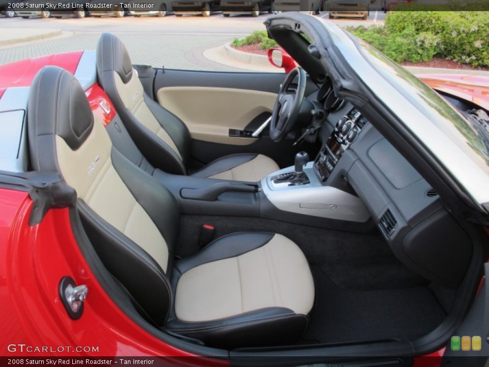 Tan Interior Photo for the 2008 Saturn Sky Red Line Roadster #63050899