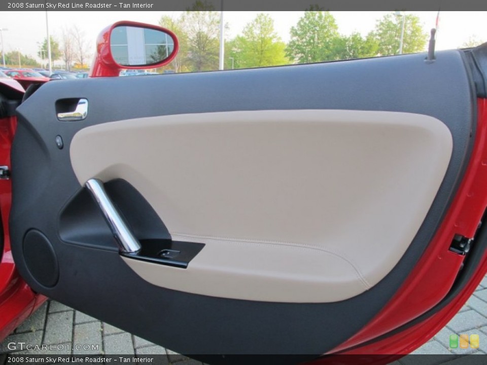 Tan Interior Door Panel for the 2008 Saturn Sky Red Line Roadster #63050917