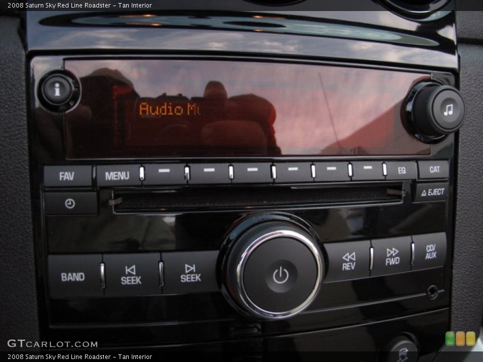 Tan Interior Audio System for the 2008 Saturn Sky Red Line Roadster #63050971