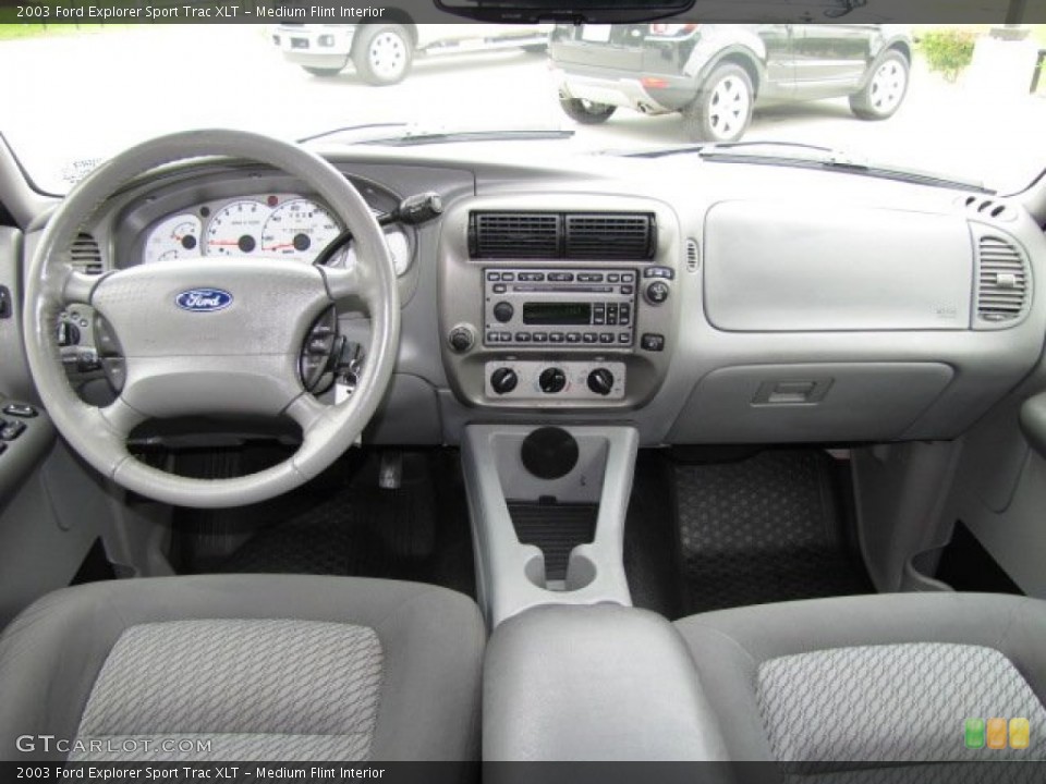 Medium Flint Interior Dashboard for the 2003 Ford Explorer Sport Trac XLT #63053560