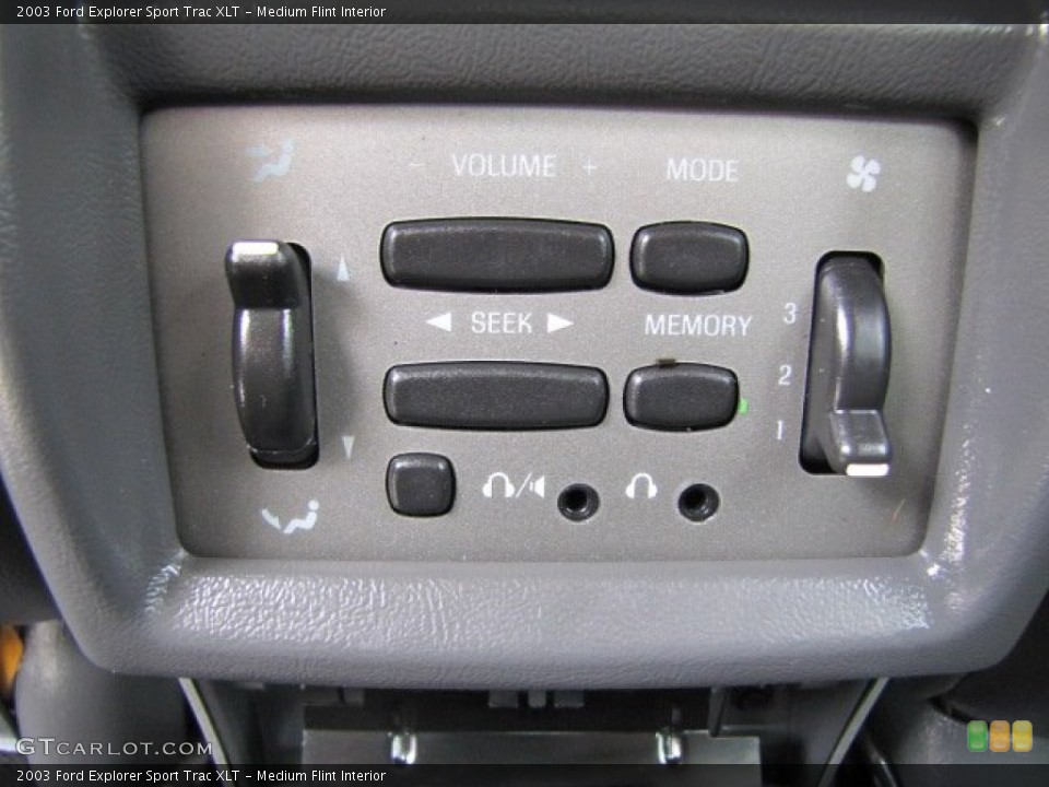 Medium Flint Interior Controls for the 2003 Ford Explorer Sport Trac XLT #63053770