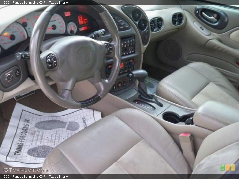 Taupe Interior Photo for the 2004 Pontiac Bonneville GXP #63056323