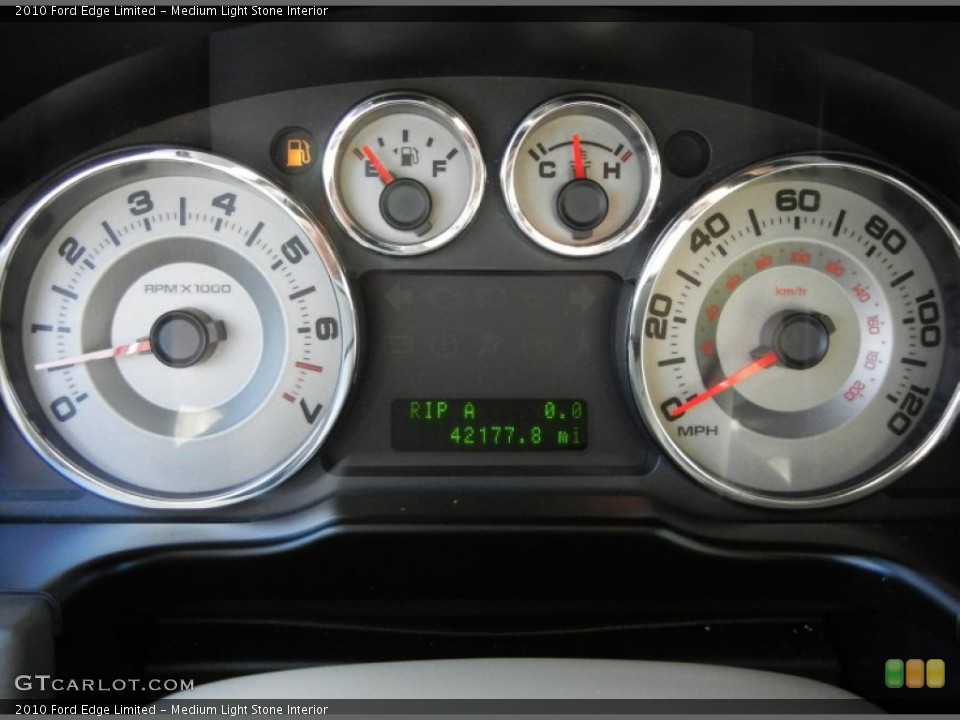 Medium Light Stone Interior Gauges for the 2010 Ford Edge Limited #63056924