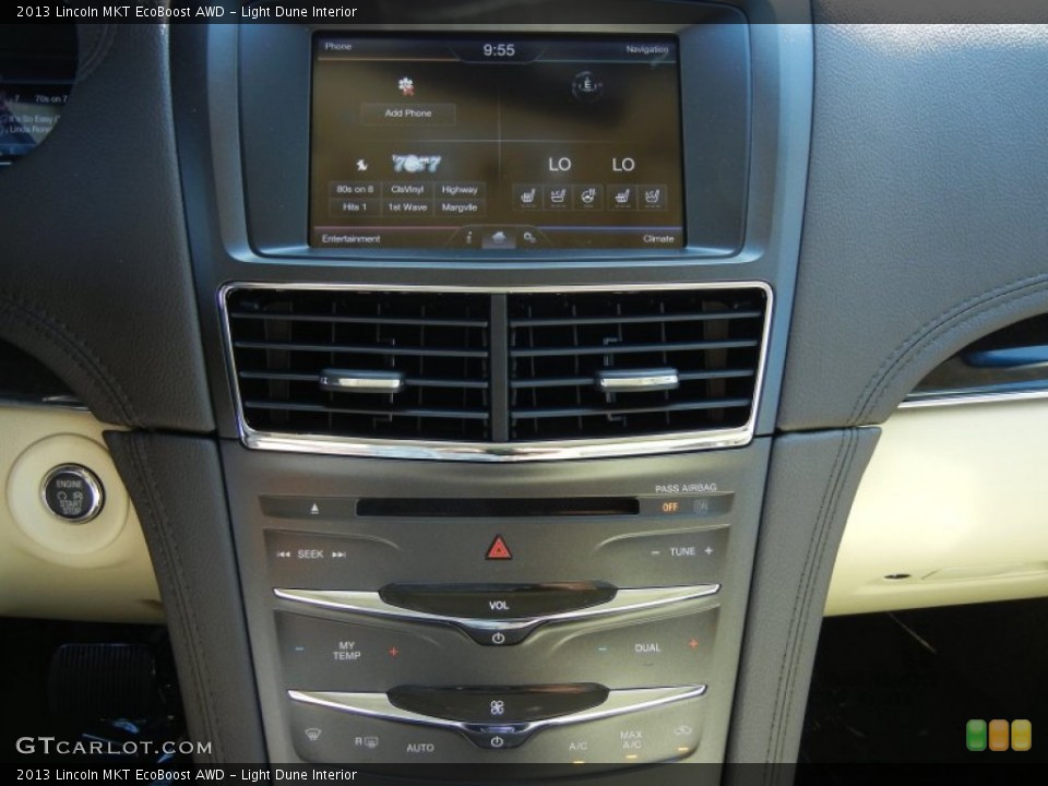 Light Dune Interior Controls for the 2013 Lincoln MKT EcoBoost AWD #63057556