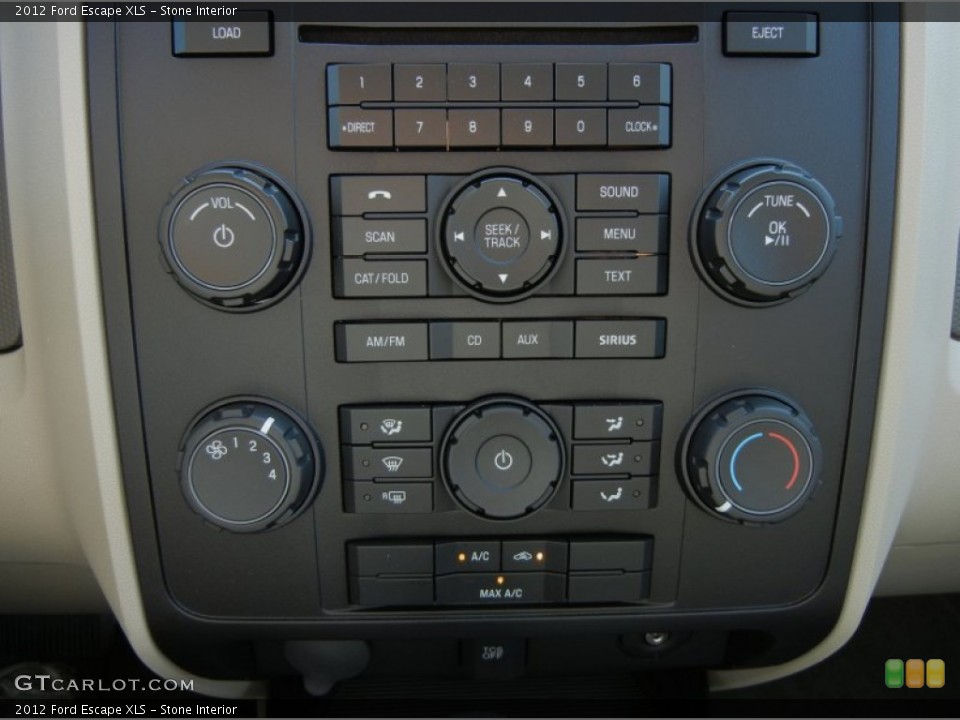 Stone Interior Controls for the 2012 Ford Escape XLS #63058219
