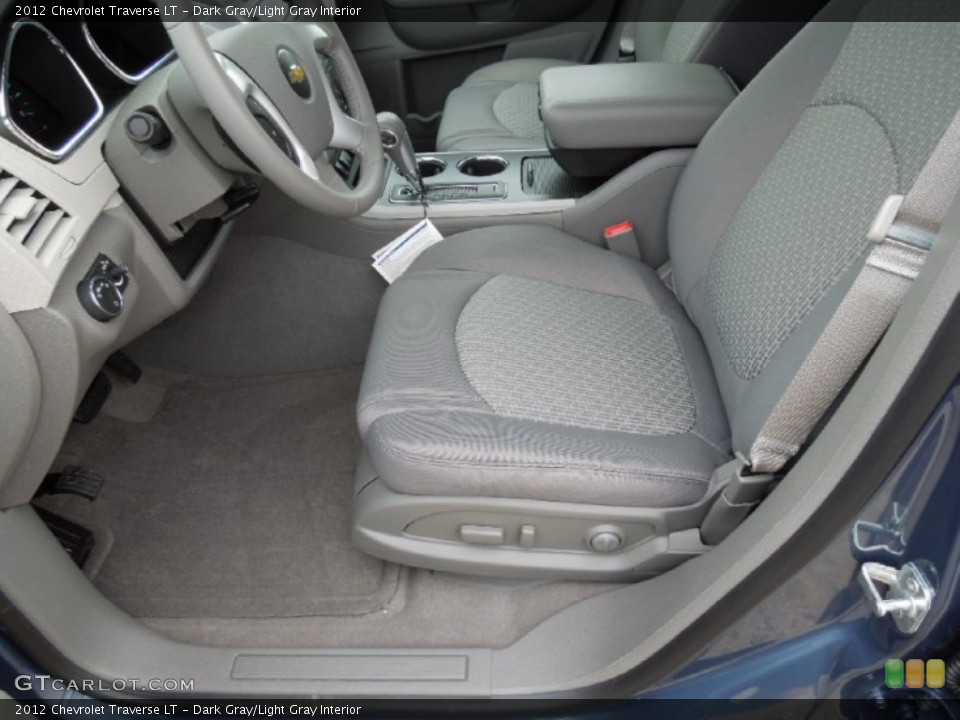 Dark Gray/Light Gray Interior Photo for the 2012 Chevrolet Traverse LT #63058287